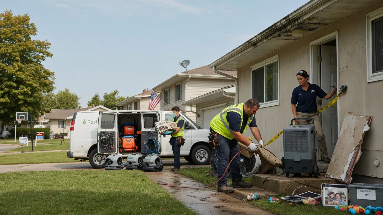 Water Damage Restoration in Pisgah, IA near me